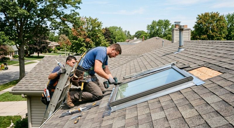Roof Skylight Installation in Gig Harbor, WA
