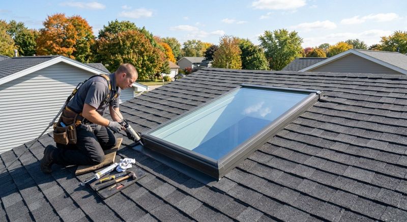Roof Skylight Installation in Kent, WA